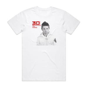 30 Seconds to Mars 30 Seconds To Mars Album Cover T-Shirt White 30 Seconds to Mars 30 Seconds To Mars Album Cover T-Shirt White