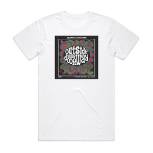 2econd Class Citizen Outside Your Doorway Album Cover T-Shirt White 2econd Class Citizen Outside Your Doorway Album Cover T-Shirt White