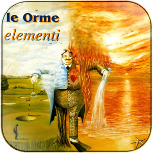 Le Orme Elementi Album Cover Sticker