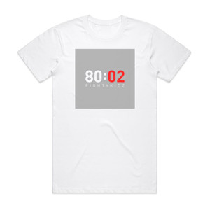 80kidz 8002 Album Cover T-Shirt White 80kidz 8002 Album Cover T-Shirt White
