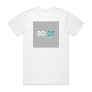 80kidz 8007 Album Cover T-Shirt White 80kidz 8007 Album Cover T-Shirt White