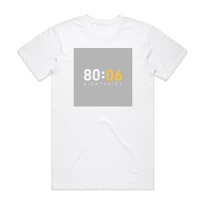 80kidz 8006 Album Cover T-Shirt White 80kidz 8006 Album Cover T-Shirt White