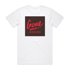 80kidz Gone Album Cover T-Shirt White 80kidz Gone Album Cover T-Shirt White