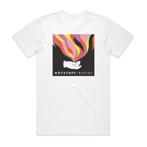 80kidz Hot Stuff Album Cover T-Shirt White 80kidz Hot Stuff Album Cover T-Shirt White