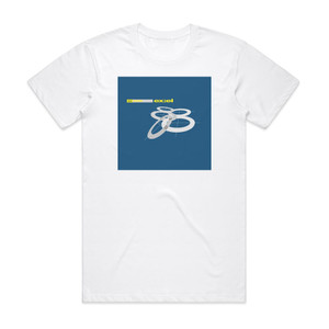 808 State Exel 1 Album Cover T-Shirt White