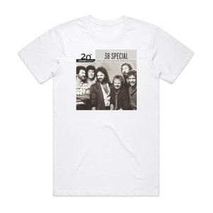 38 Special 20Th Century Masters The Millennium Collection The Best Of 3 Album Cover T-Shirt White 38 Special 20Th Century Masters The Millennium Collection The Best Of 3 Album Cover T-Shirt White