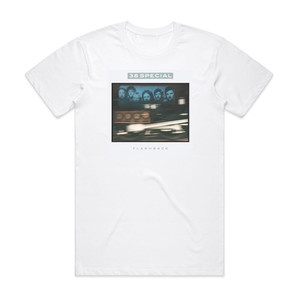 38 Special Flashback The Best Of 38 Special Album Cover T-Shirt White 38 Special Flashback The Best Of 38 Special Album Cover T-Shirt White