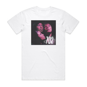 702 702 Album Cover T-Shirt White 702 702 Album Cover T-Shirt White
