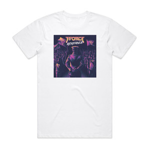 3FORCE Resistance Album Cover T-Shirt White 3FORCE Resistance Album Cover T-Shirt White