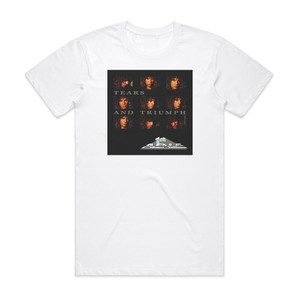 1st Avenue Tears And Triumph Album Cover T-Shirt White 1st Avenue Tears And Triumph Album Cover T-Shirt White