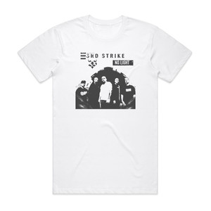 3rd Strike No Light Album Cover T-Shirt White 3rd Strike No Light Album Cover T-Shirt White
