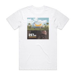 257ers Mikrokosmos Album Cover T-Shirt White 257ers Mikrokosmos Album Cover T-Shirt White
