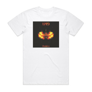 1349 Hellfire Album Cover T-Shirt White 1349 Hellfire Album Cover T-Shirt White