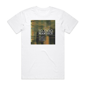 10000 Maniacs Music From The Motion Picture 1 Album Cover T-Shirt White 10000 Maniacs Music From The Motion Picture 1 Album Cover T-Shirt White