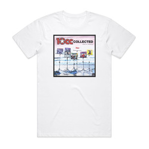 10cc 10Cc Collected Album Cover T-Shirt White