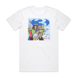 3 Paint By Number Album Cover T-Shirt White 3 Paint By Number Album Cover T-Shirt White