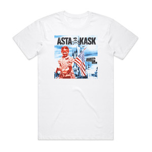Asta Kask Vrldens Rddaste Land Album Cover T-Shirt White