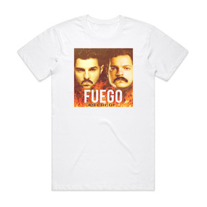 Alok Fuego Album Cover T-Shirt White Alok Fuego Album Cover T-Shirt White