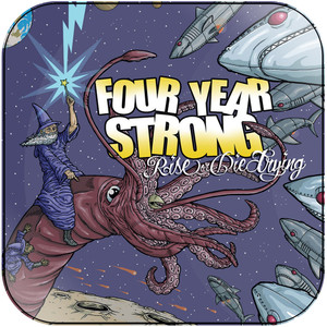 Four Year Strong Rise Or Die Trying Album Cover Sticker