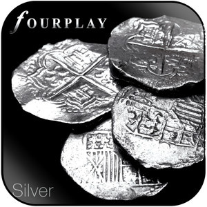 Fourplay Silver Album Cover Sticker