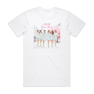APink Bye Bye Album Cover T-Shirt White APink Bye Bye Album Cover T-Shirt White