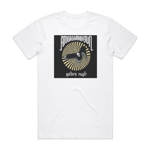 Ambassador Gun Golden Eagle Album Cover T-Shirt White Ambassador Gun Golden Eagle Album Cover T-Shirt White