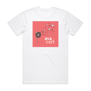 Ava Earl Ava Earl Album Cover T-Shirt White Ava Earl Ava Earl Album Cover T-Shirt White