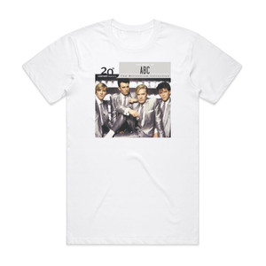 ABC 20Th Century Masters The Millennium Collection The Best Of A Album Cover T-Shirt White ABC 20Th Century Masters The Millennium Collection The Best Of A Album Cover T-Shirt White
