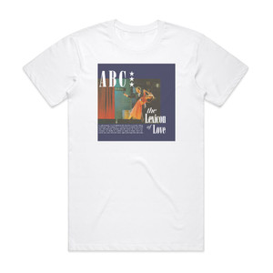 ABC The Lexicon Of Love Album Cover T-Shirt White ABC The Lexicon Of Love Album Cover T-Shirt White