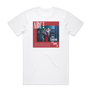 ABC The Lexicon Of Love Ii Album Cover T-Shirt White ABC The Lexicon Of Love Ii Album Cover T-Shirt White