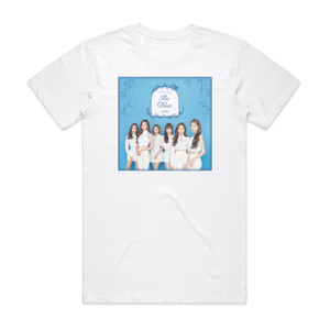 APRIL The Blue Album Cover T-Shirt White APRIL The Blue Album Cover T-Shirt White