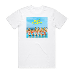 APRIL Hello Summer Album Cover T-Shirt White APRIL Hello Summer Album Cover T-Shirt White
