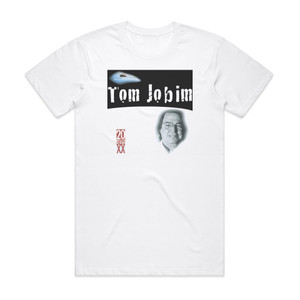 Antonio Carlos Jobim Millennium Album Cover T-Shirt White