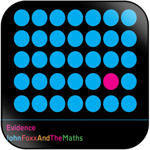 John Foxx and the Maths Evidence Album Cover Sticker John Foxx and the Maths Evidence Album Cover Sticker