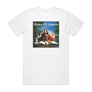 Army of Lovers Massive Luxury Overdose Album Cover T-Shirt White Army of Lovers Massive Luxury Overdose Album Cover T-Shirt White