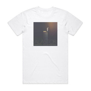 Alastor Onwards And Downwards Album Cover T-Shirt White Alastor Onwards And Downwards Album Cover T-Shirt White