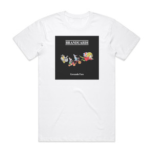 Angelo Branduardi Cercando Loro Album Cover T-Shirt White Angelo Branduardi Cercando Loro Album Cover T-Shirt White