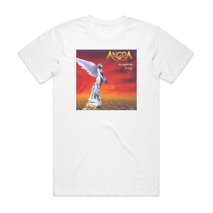 Angra Angels Cry 1 Album Cover T-Shirt White Angra Angels Cry 1 Album Cover T-Shirt White
