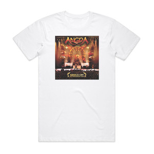 Angra Angels Cry 20Th Anniversary Tour Album Cover T-Shirt White Angra Angels Cry 20Th Anniversary Tour Album Cover T-Shirt White