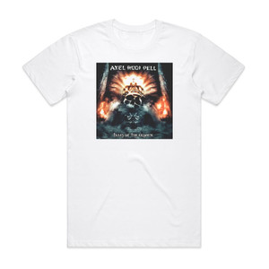 Axel Rudi Pell Tales Of The Crown 1 Album Cover T-Shirt White Axel Rudi Pell Tales Of The Crown 1 Album Cover T-Shirt White