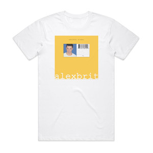 Alex Britti La Vasca Album Cover T-Shirt White