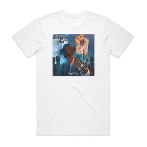 Adrenaline Mob Omert Album Cover T-Shirt White Adrenaline Mob Omert Album Cover T-Shirt White