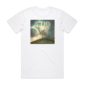 audiomachine Tree Of Life Album Cover T-Shirt White audiomachine Tree Of Life Album Cover T-Shirt White