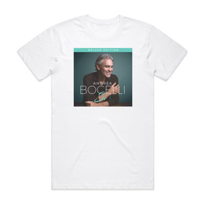 Andrea Bocelli Si Album Cover T-Shirt White Andrea Bocelli Si Album Cover T-Shirt White