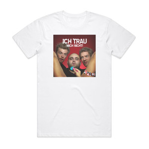 Apecrime Ich Trau Mich Nicht Album Cover T-Shirt White Apecrime Ich Trau Mich Nicht Album Cover T-Shirt White