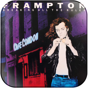 Peter Frampton Breaking All The Rules Album Cover Sticker