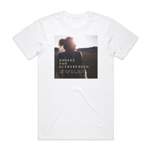 Anneke van Giersbergen The Darkest Skies Are The Brightest Album Cover T-Shirt White