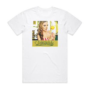 Alexandra Stan Lemonade Album Cover T-Shirt White Alexandra Stan Lemonade Album Cover T-Shirt White