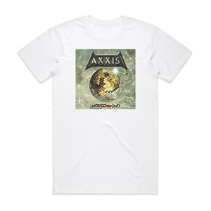 Axxis Rediscovered Album Cover T-Shirt White Axxis Rediscovered Album Cover T-Shirt White