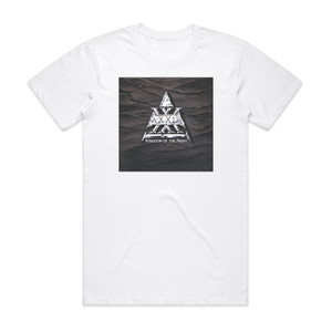Axxis Kingdom Of The Night Album Cover T-Shirt White Axxis Kingdom Of The Night Album Cover T-Shirt White